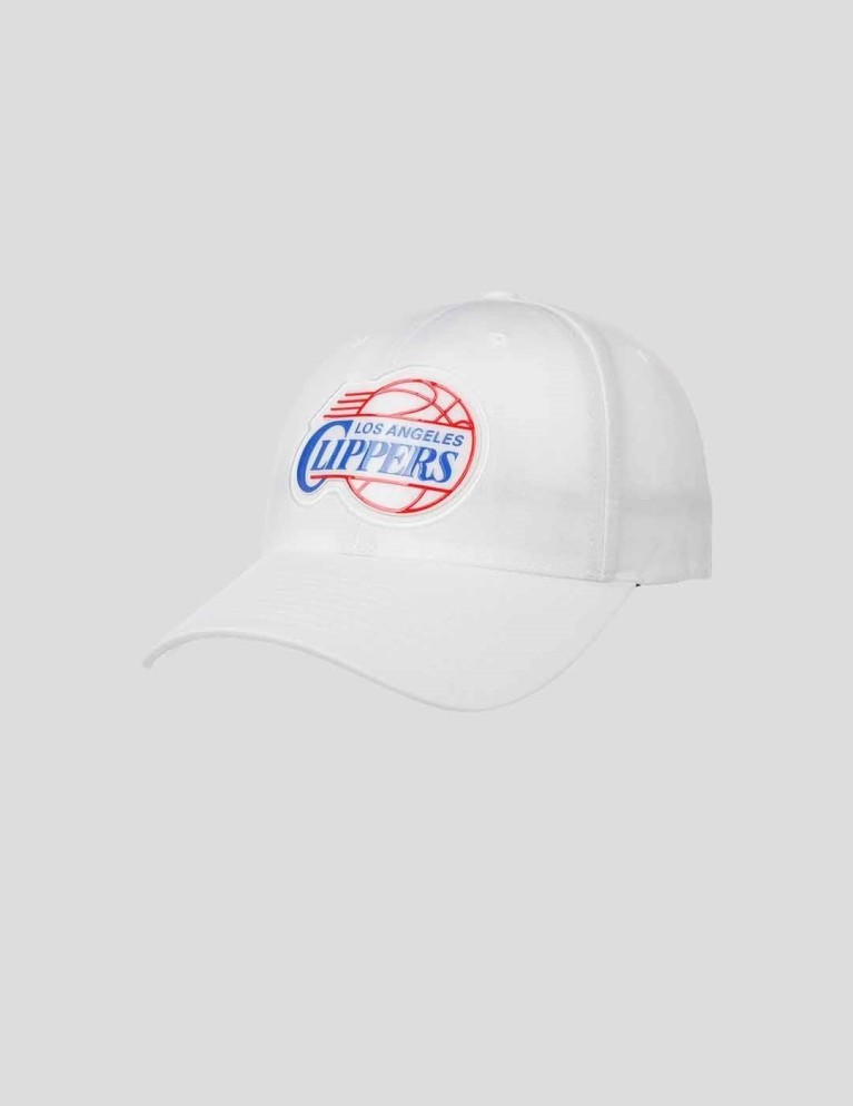 Gorra MITCHELL & NESS nba prime low pro la clippers white